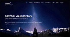 Desktop Screenshot of luciddreamer.com